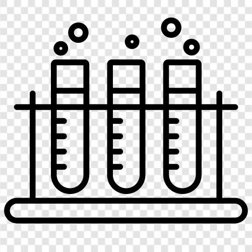 test, analysis, equipment, chemicals icon svg