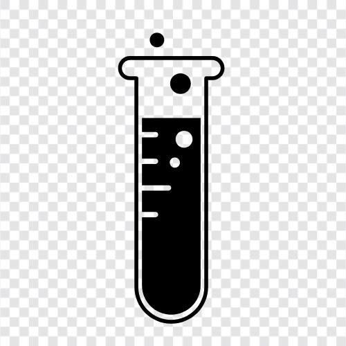 Prüfröhrchen Spielzeug, Tubes, wissenschaftliche Instrumente, Prüfröhrchen symbol