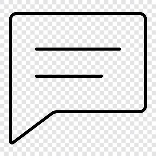 text, chat, messages, online ikon svg