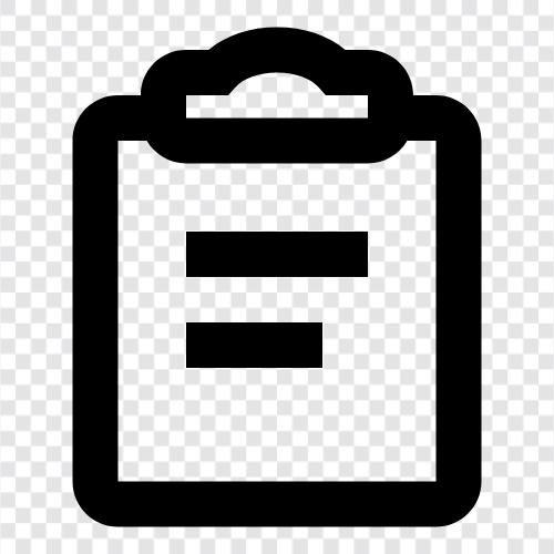 Text Clipboard icon