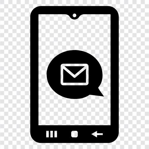 Metin Mesajları, SMS, Telefon SMS ikon svg