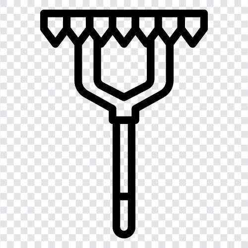 thatch rake for roof, thatch rake for roofing, thatch, thatch rake icon svg