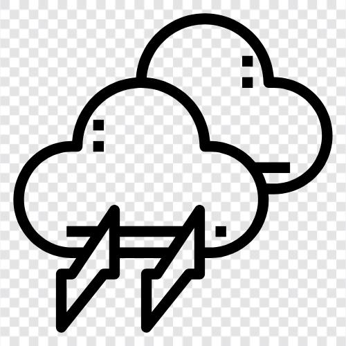 Cloud, Cloud Computing, Public Cloud, Private Cloud symbol