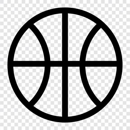 das Spiel, Spieler, Statistiken, Basketballplatz symbol