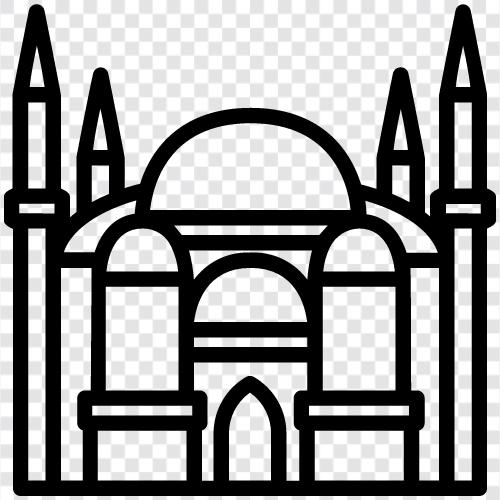 Taj Mahal icon svg