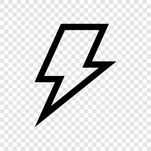 Lightning Bolt icon svg