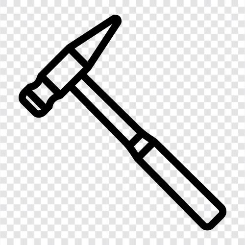 инструмент, Hammer Значок svg