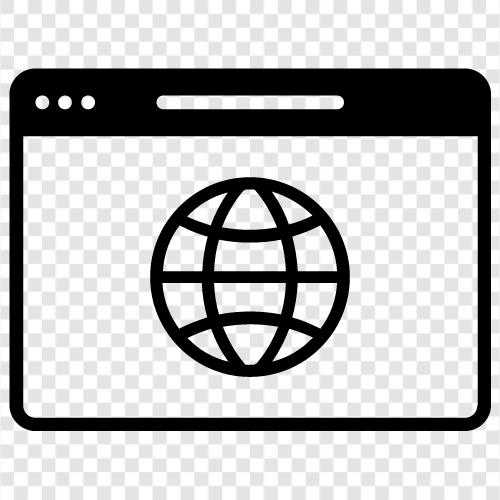 the, internet, website, web design icon svg