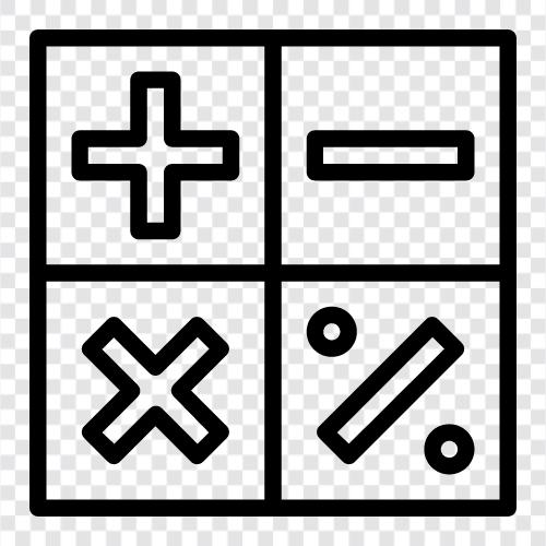 Theorem, quadratische Gleichung, exponentielle Gleichung, Mathematik symbol