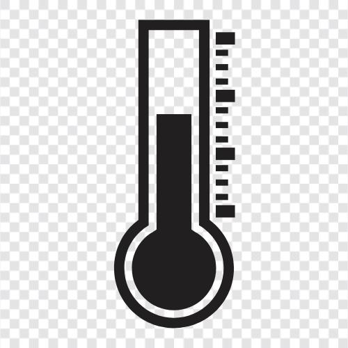 Thermometerlesung, Fieber, Körpertemperatur, Fieberdiagramm symbol