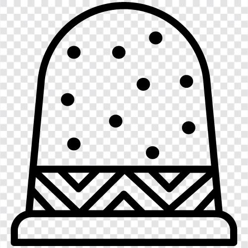 başparmak, parmak, küçük, Thimble ikon svg