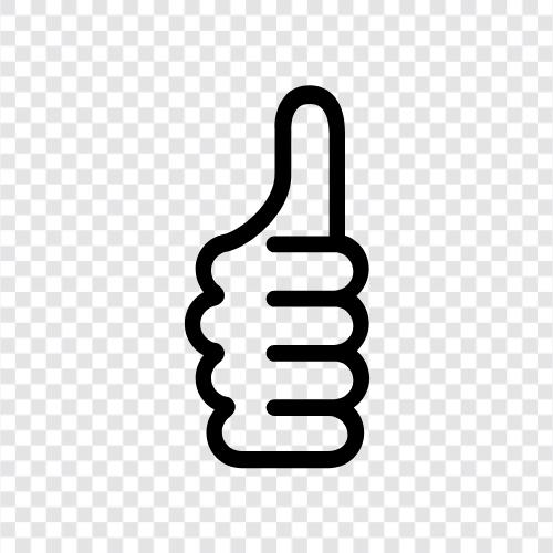 Thumbs Down TEXT_ICON
