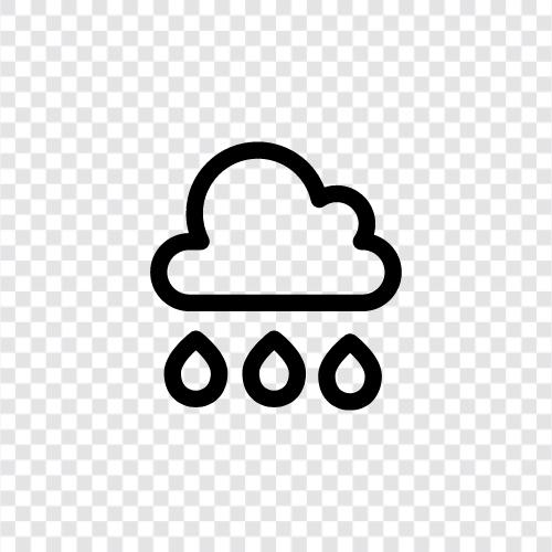 thunder, lightning, rainbows, clouds icon svg