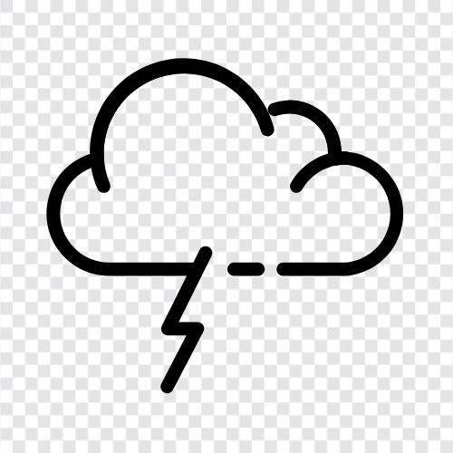 thunder cloud, cumulonimbus, rain cloud, thunderstorm icon svg