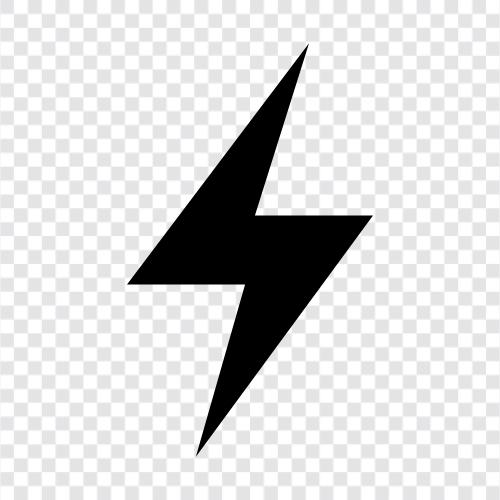 thunder, electricity, storm, weather icon svg