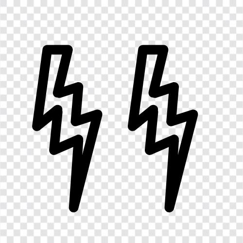 thunder, storm, weather, forecast icon svg