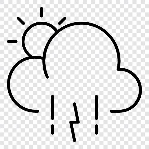 thunder, rain, wind, storm icon svg