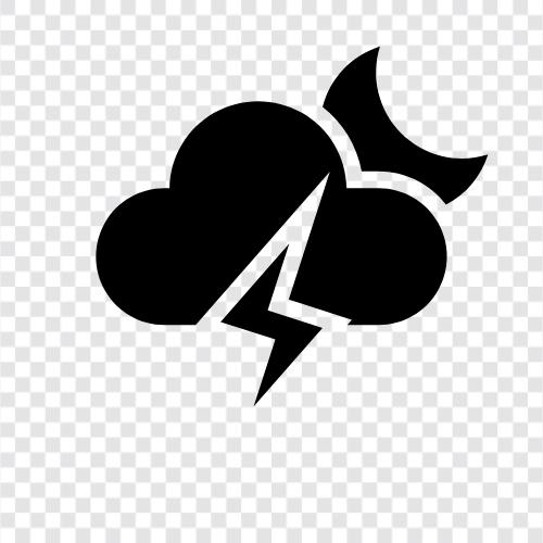 Thunder, Thunderstorm, Oklahoma, Tornado ikon svg