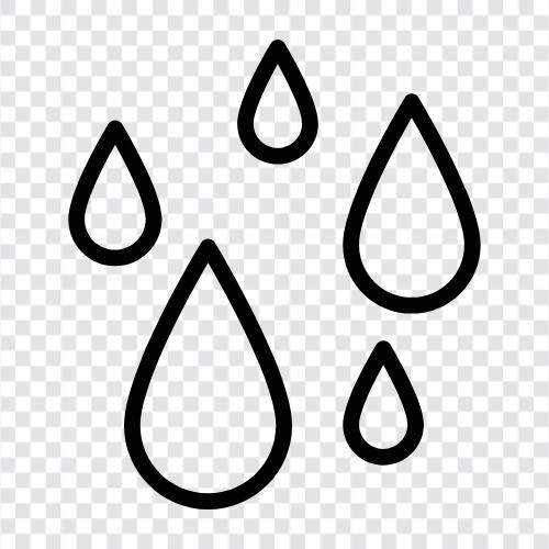 Gewitter, Regenschirm, Regen, Aufhellung symbol