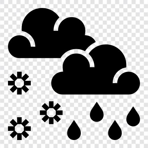 Gewitter, Tornado, Unwetter, Schneesturm symbol