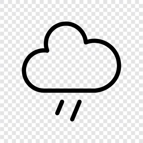 thunderstorms, rainfall, wet, dark icon svg