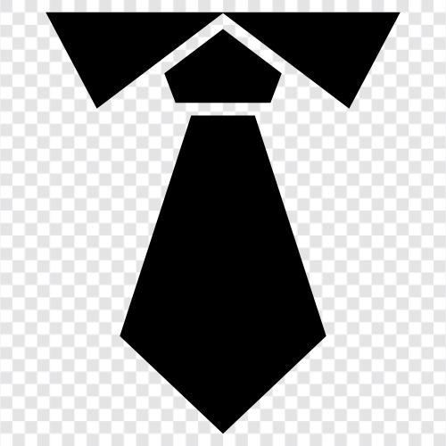 ties, neckwear, men, fashion icon svg