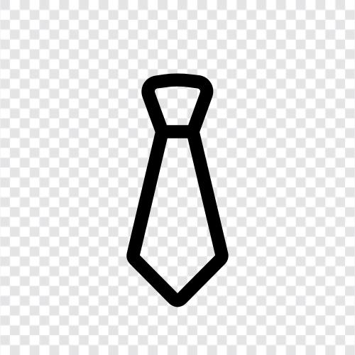 ties, men, fashion, accessories icon svg