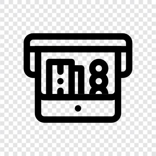 till, money, bank, checkbook icon svg