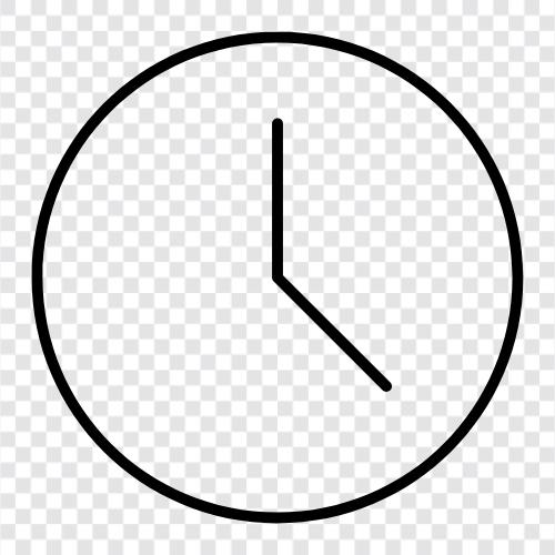 time, time zone, alarm, watch icon svg