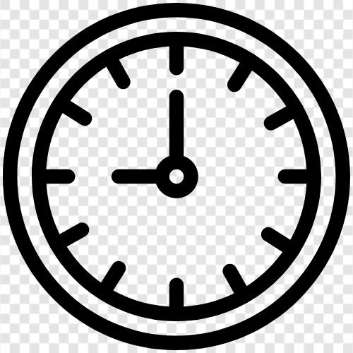 Zeit, Zeitzone, Wecker, Digitaluhr symbol