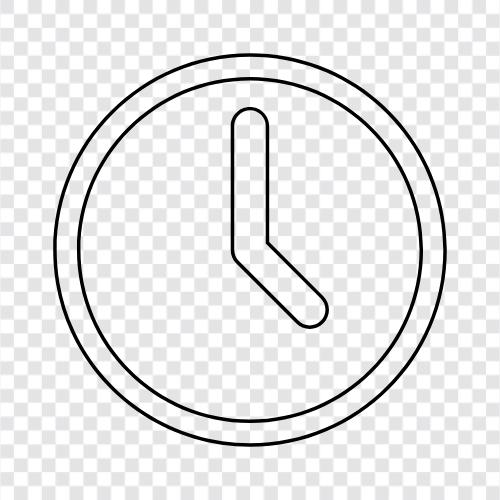 time, watch, timepiece, clockface icon svg