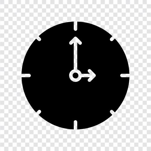 Zeit, Alarm, Digital, Analog symbol