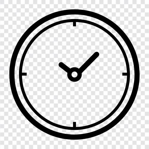 time, digital, alarm, timer icon svg