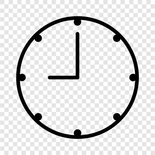 time, alarm, digital, analog icon svg