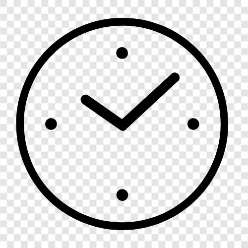 time, timepiece, watch, alarm icon svg