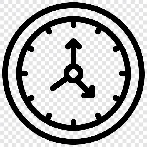 time, timer, alarm, digital icon svg