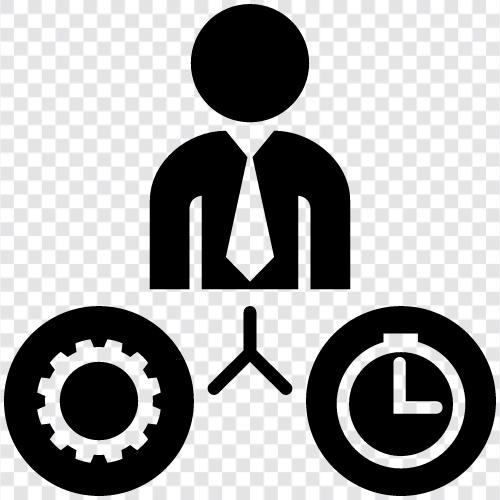 Zeit, Stunde, Arbeit, Arbeitszeit symbol