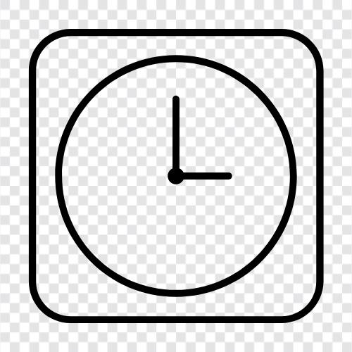 time, clock, digital clock, analog clock icon svg