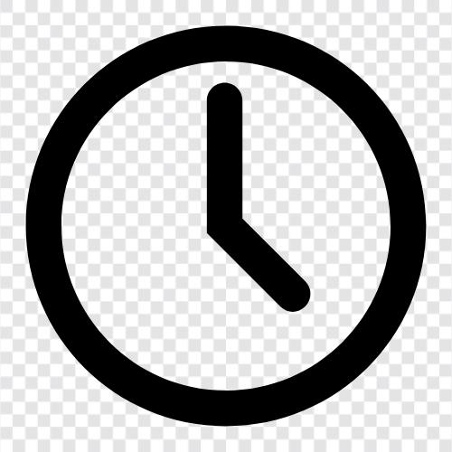 time, watch, digital, alarm icon svg