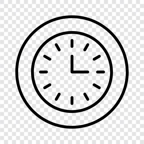 time, time zone, clock face, digital clock icon svg