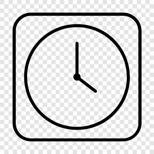 time, hour, minute, second icon svg