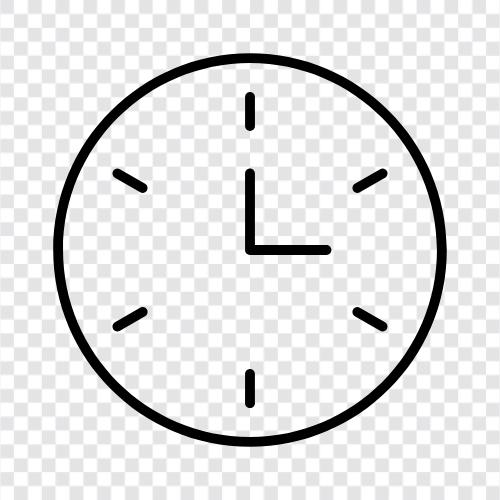 time, timepiece, watch, analogue icon svg