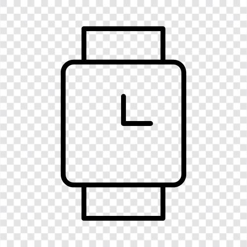 time, watch, time zone, watch band icon svg