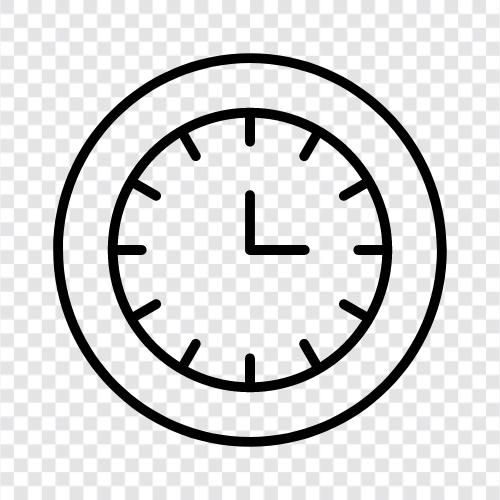 time, timer, digital, analogue icon svg