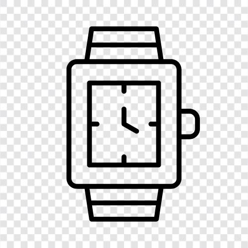 time, wristwatch, timepiece, chronograph icon svg