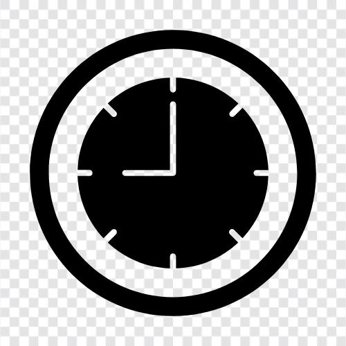 time, wall clock, digital clock, alarm clock icon svg