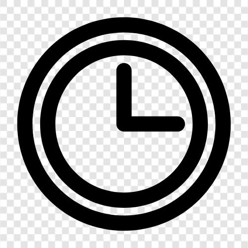 time, time zone, alarm clock, digital clock icon svg