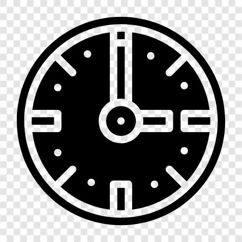 time, alarm, digital, Analog icon svg