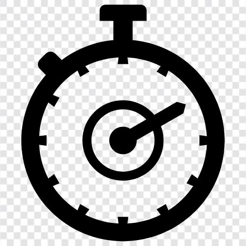 Zeitlimit, Zeitdruck, kritische Zeit, Deadline symbol