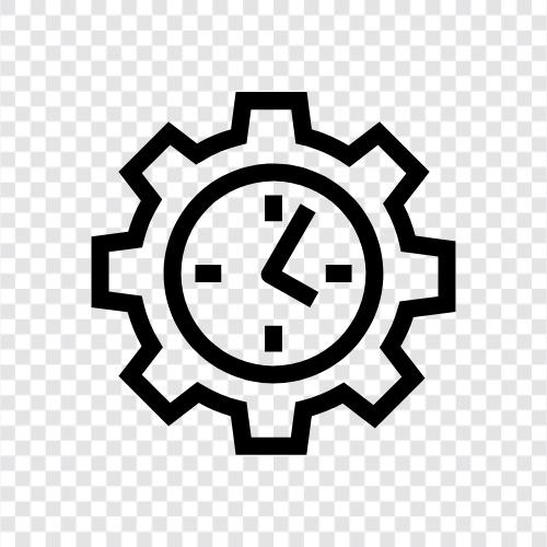 Системы управления временем, Инструменты управления временем, Программное обеспечение управления временем, Советы по управлению временем Значок svg